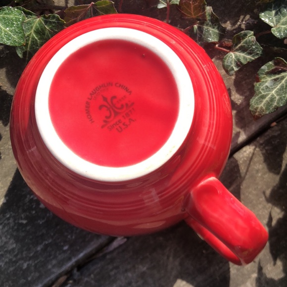 Jumbo Red Coffee Mug/ Soup Bowl - Picture 4 of 4